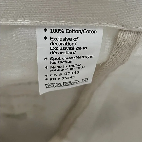 Large Canvas Tote Bag Shop Like A VIP NWOT - Picture 10 of 11